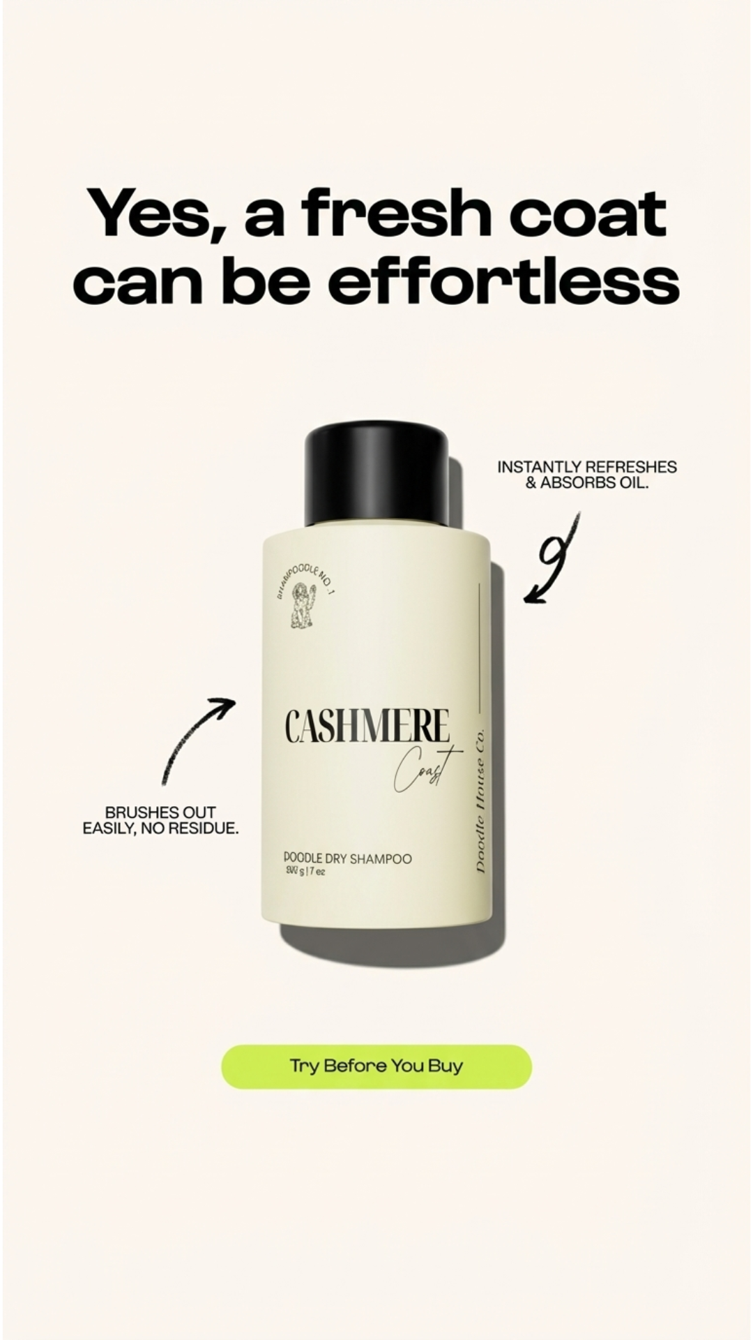 Cashmere Coast Dry Shampoo